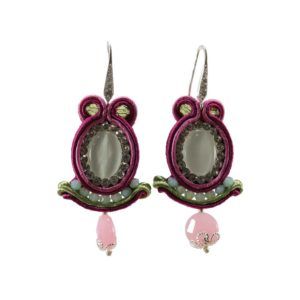 Pendientes-soutache-Aira-Rosa