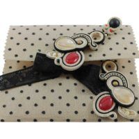 Pendientes-soutache-Gervera-Roja-3