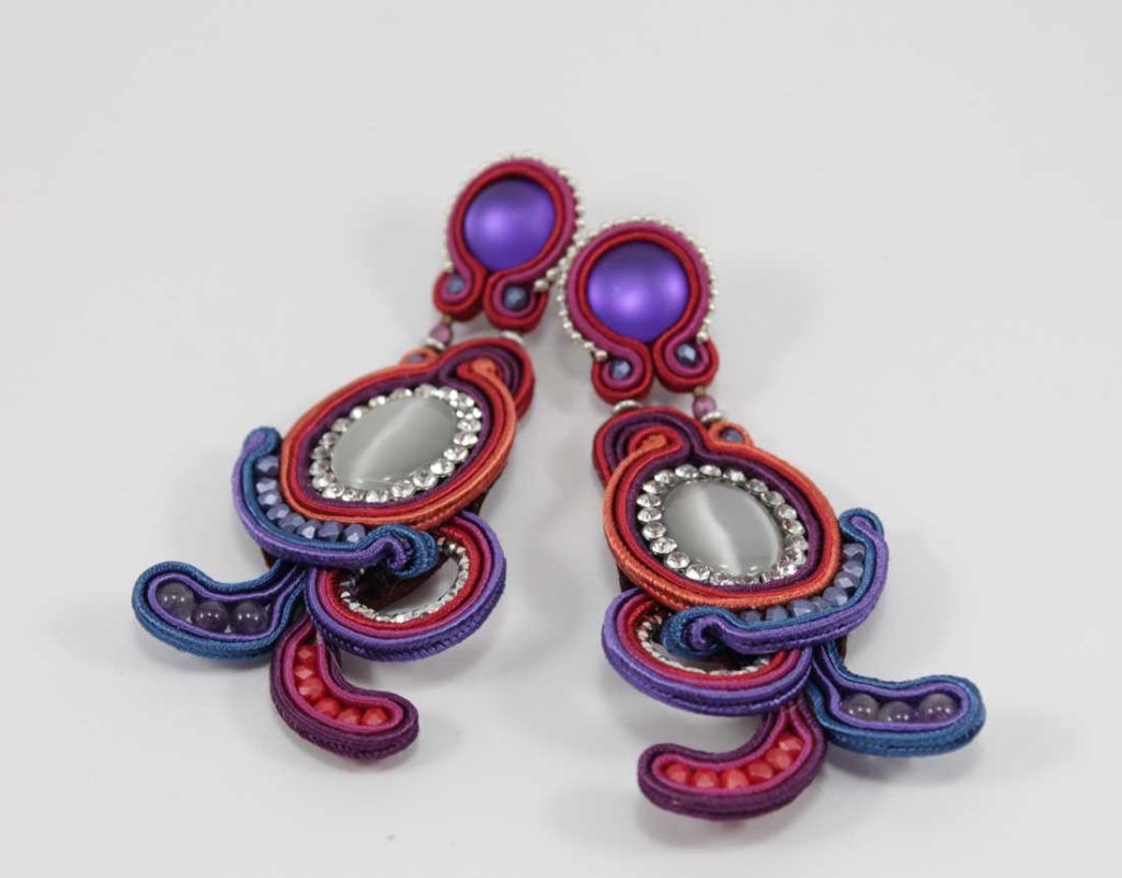 Pendientes-soutache-Petunia-Morado-2